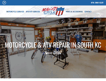 Tablet Screenshot of mikes71cycle.com